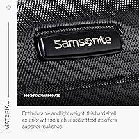 Vista 260 de Samsonite Omni PC - Maleta extensible rígida, Negro