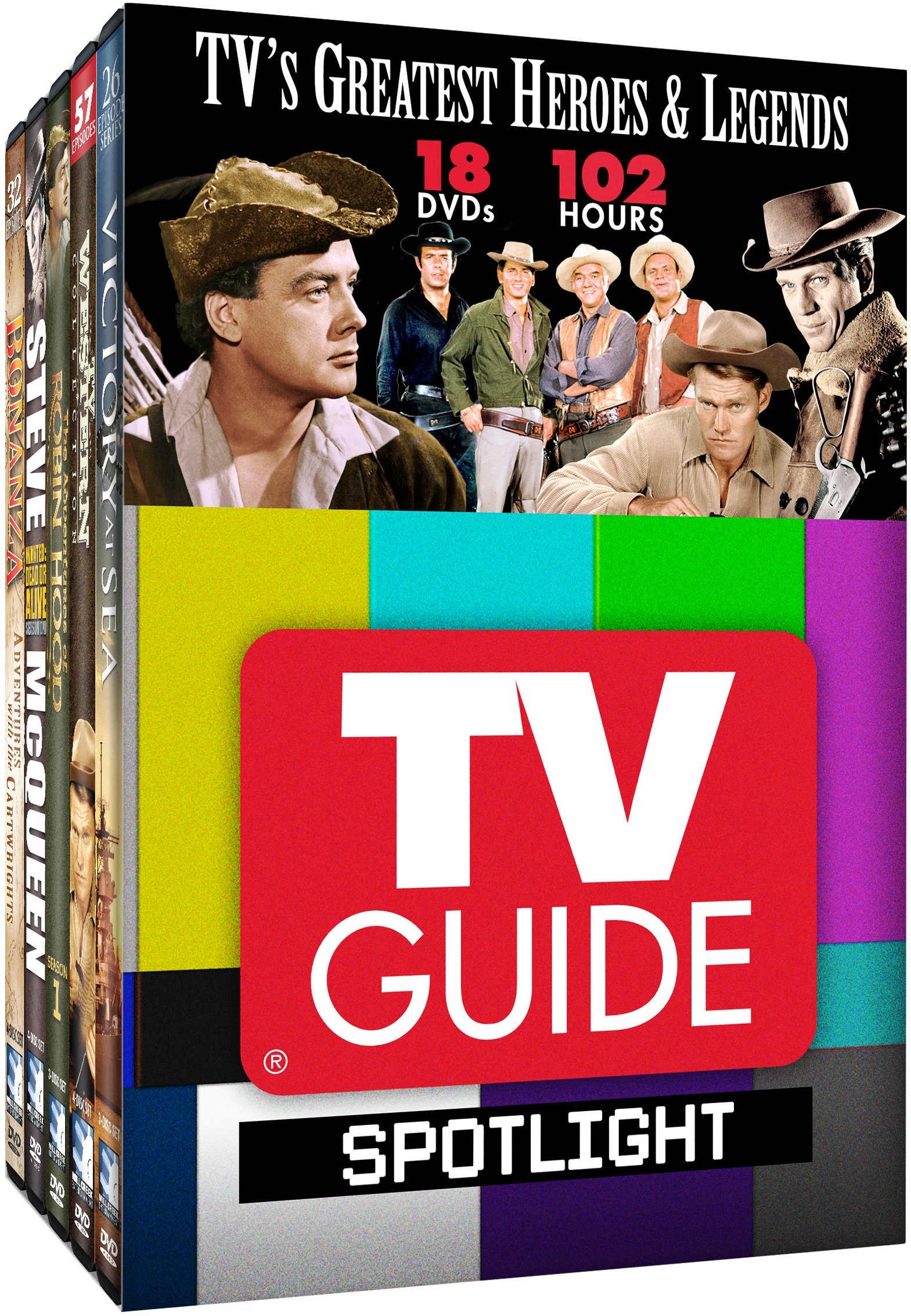 Tv Guide Spotlight: Heroes & Legends (20 Dvd)