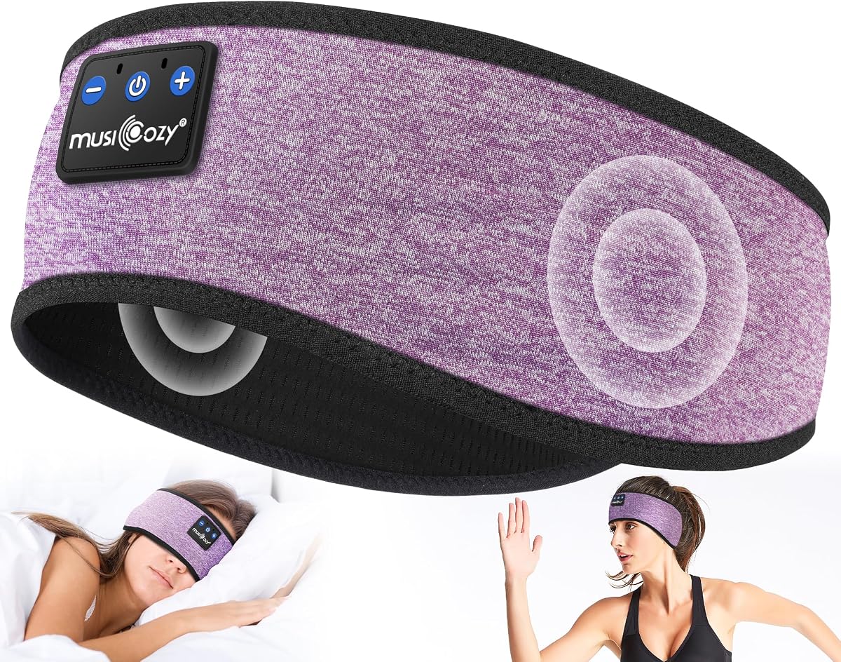MUSICOZY Bluetooth 5.4 Sleep Headphones