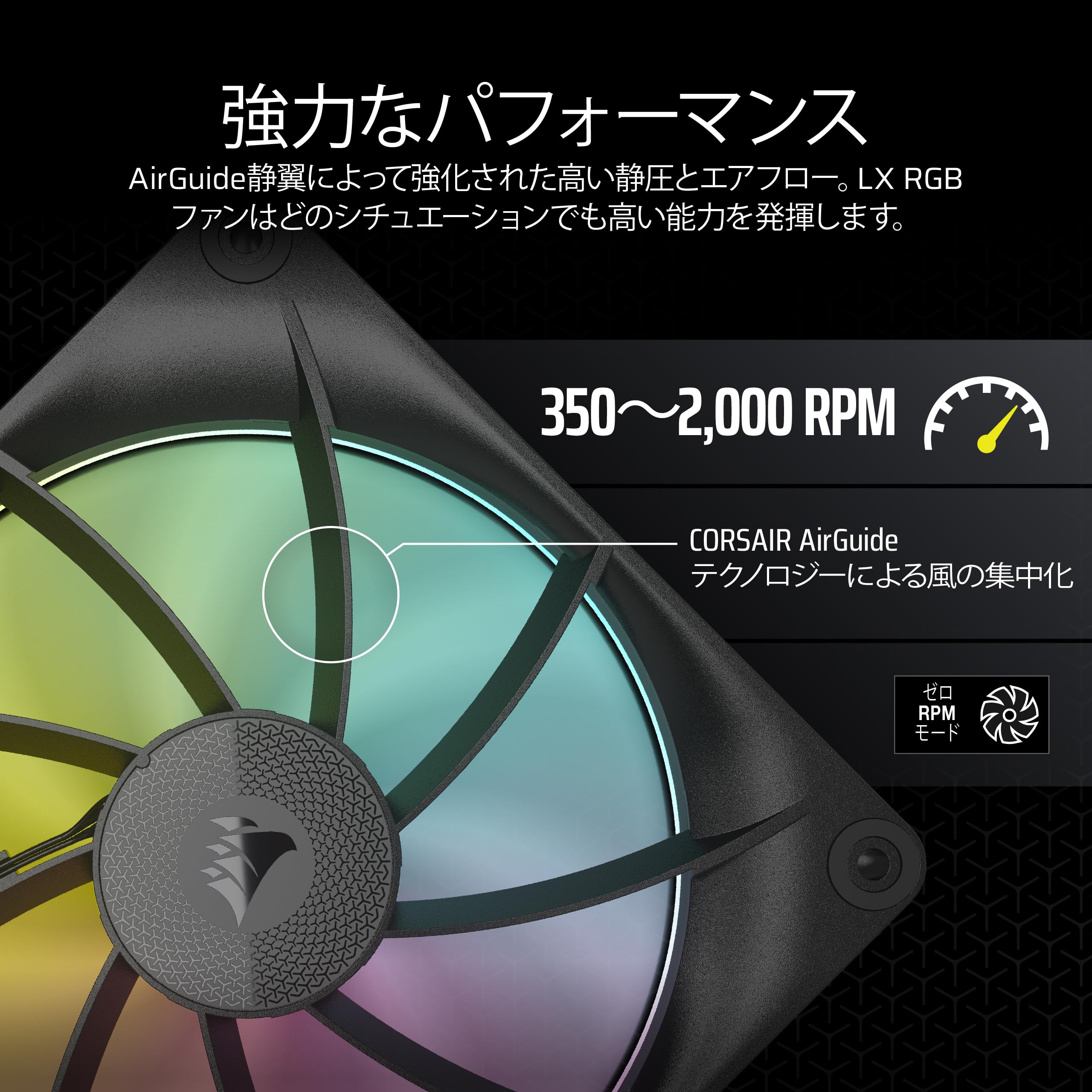 Amazon.co.jp: CORSAIR iCUE LINK LX140 RGB スターターキット 140mm