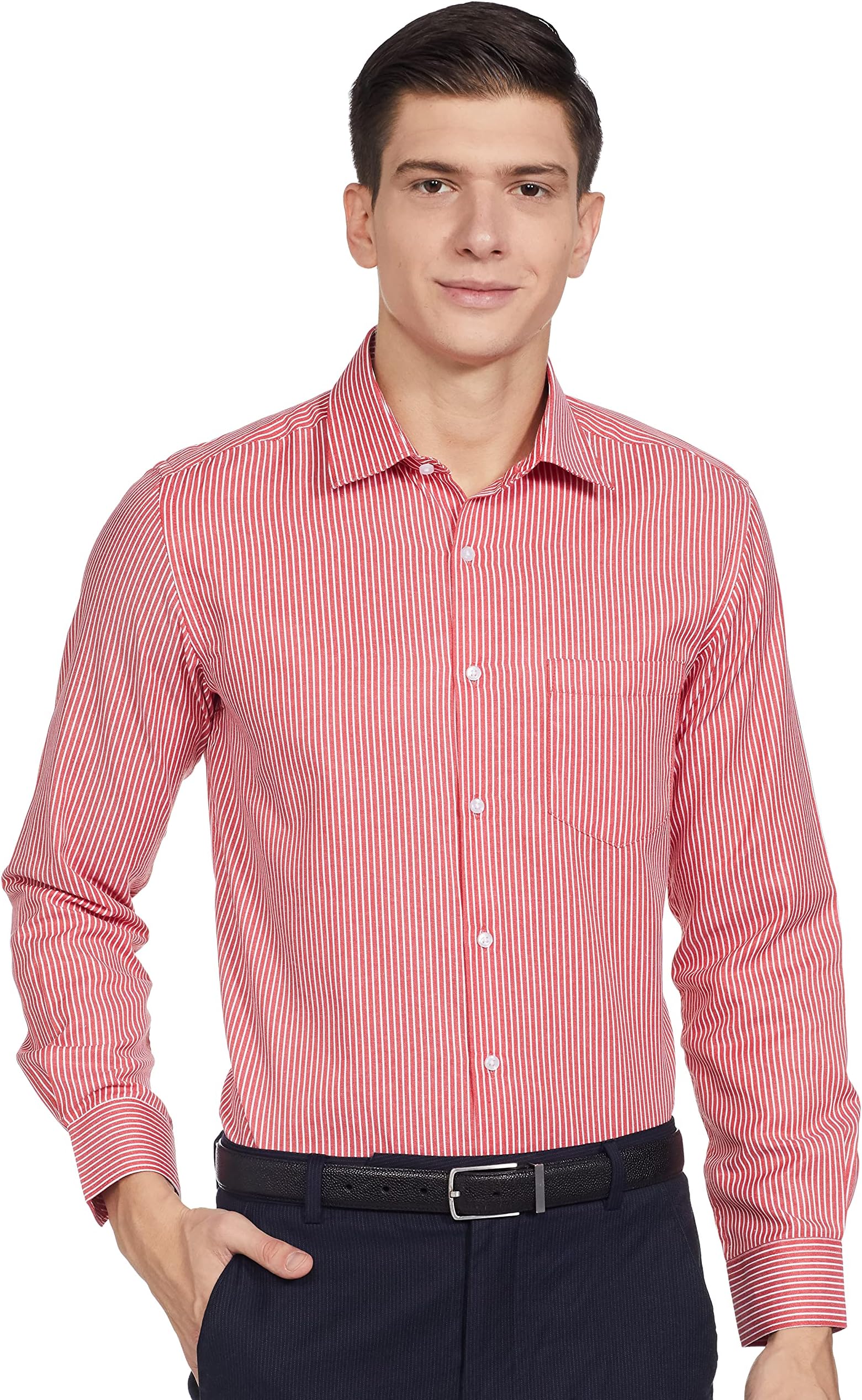Men's Striped Regular Shirt
