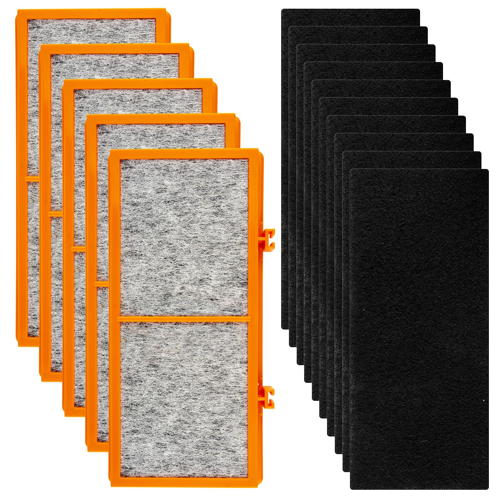 Photo 1 of (15 Pack) AER1 Filter 5 HEPA Filters + 10 Carbon Booster Filters Compatible With Holmes AER1 Type Total Air Filter HAPE30AS-Smoke Grabber Filter, True HEPA Filter, Replacement Filter Accessories
