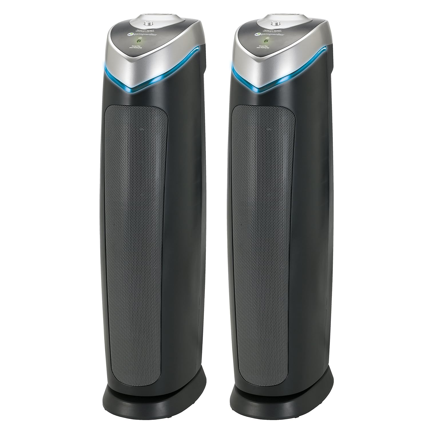 GermGuardian Air Purifier for Home with HEPA Pure Filter for Wildfire Smoke Pet Dander Pollen Odors Large Rooms