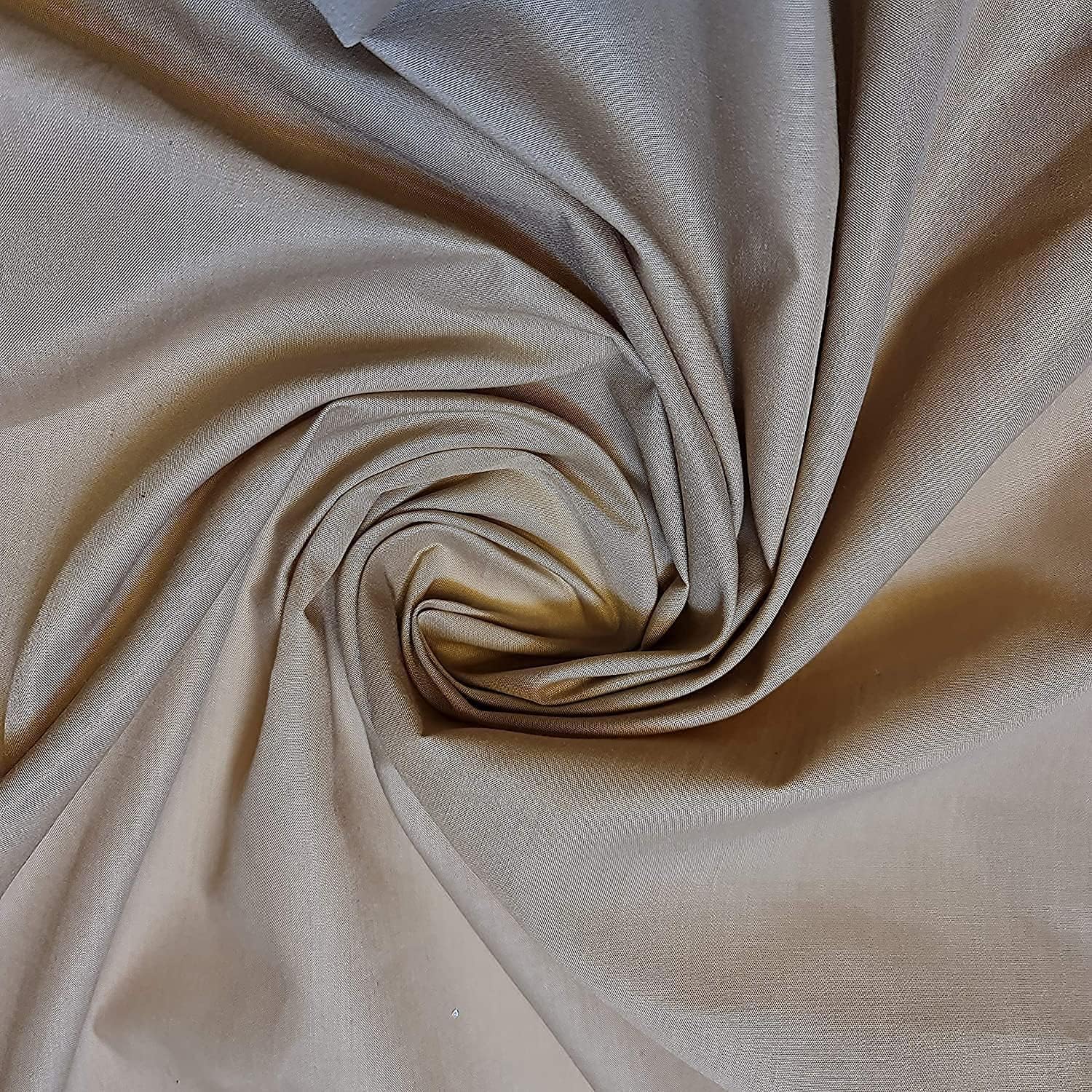 Plain/Solid Dyed Polycotton Dress Craft Fabric Material 45", 112 cm Wide Sold As 1 Meter Pre