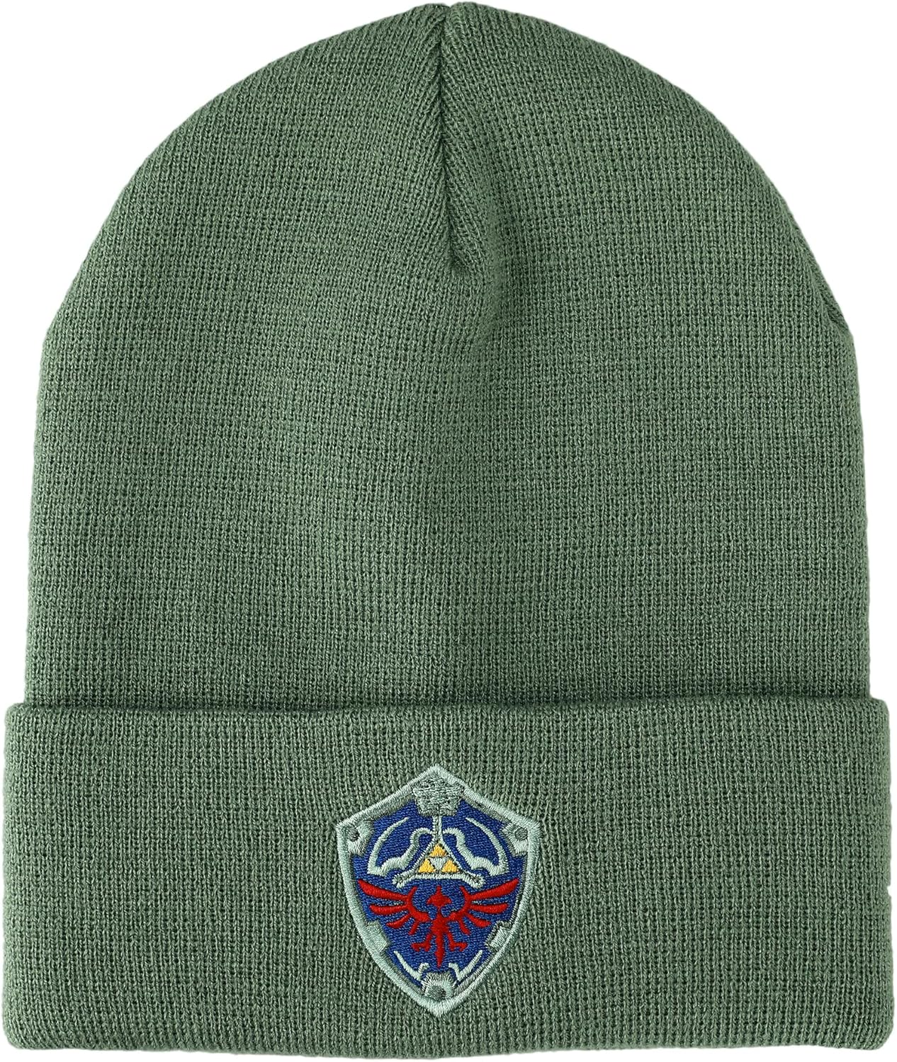 Bioworld The Legend of Zelda Hylian Shield - Gorro verde, Negro -