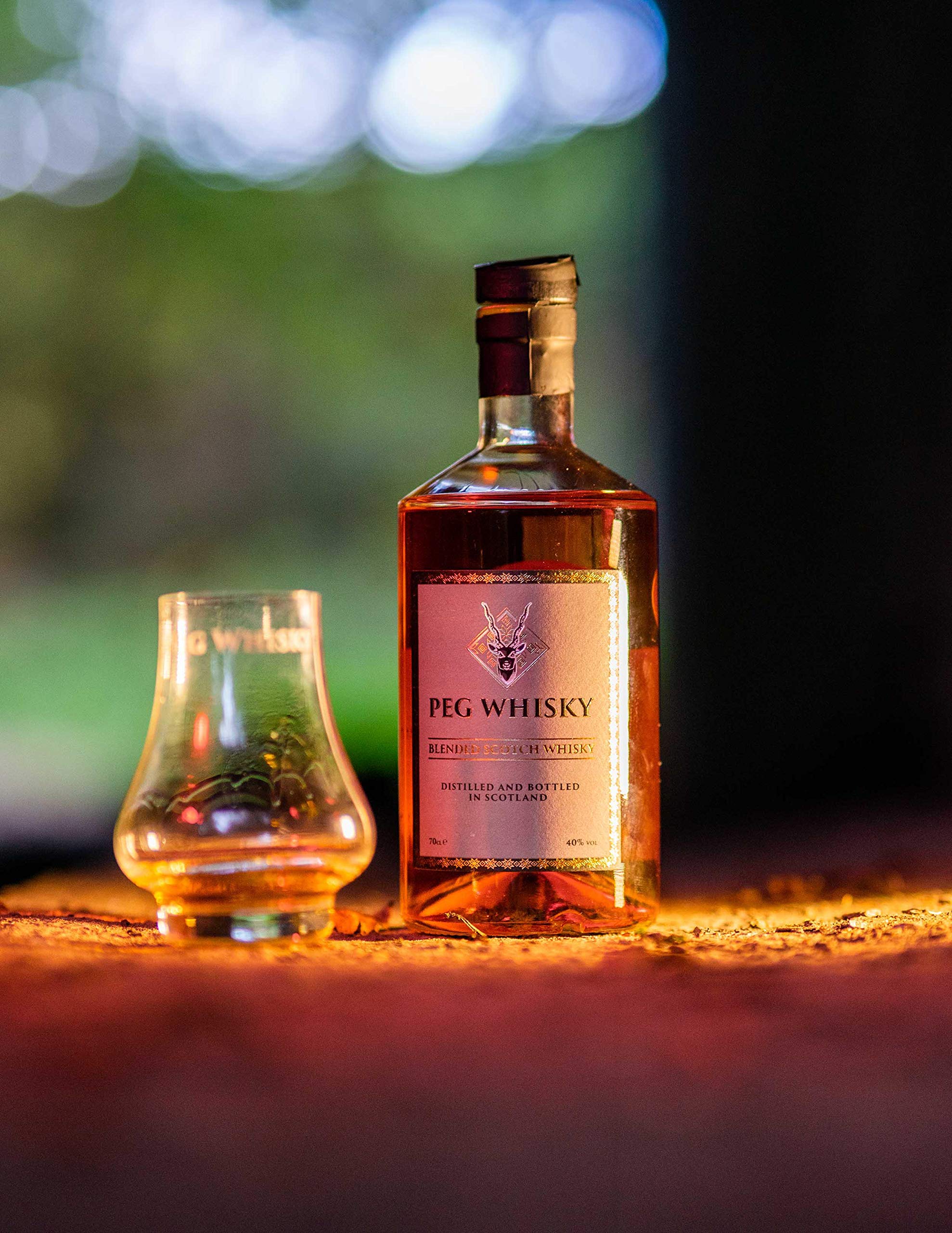 Peg Blended Whisky 70cl (ABV 40 Alcohol) Premium Whisky Blended