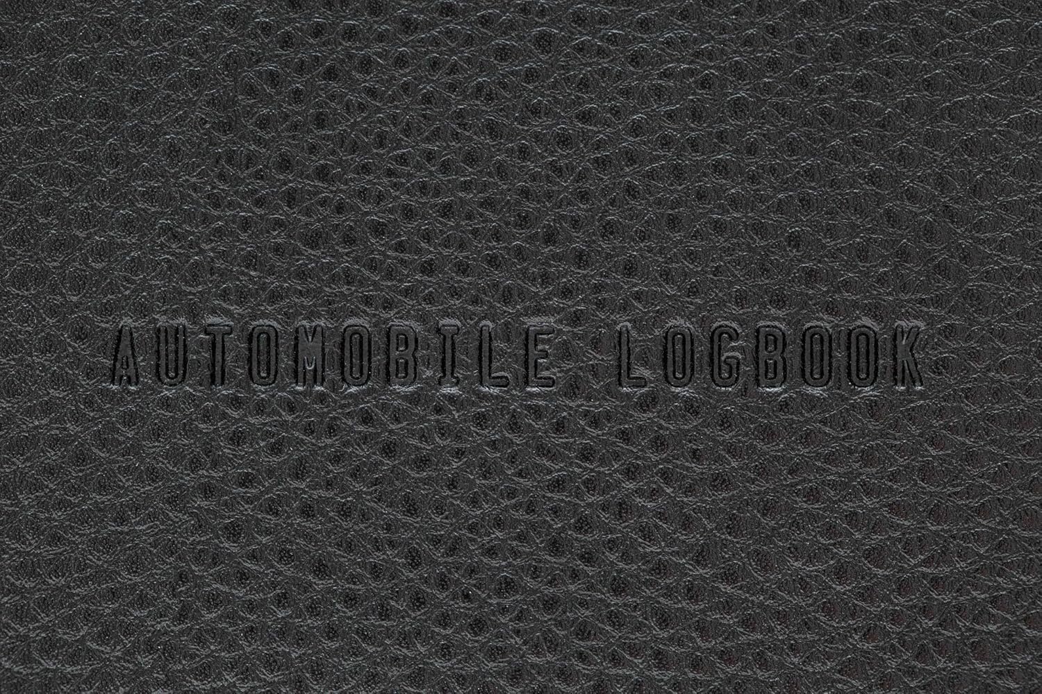 Vehicle Maintenance & Fuel Log Book - Automotive and Car Care Record Journal - Faux Leather Notebook for Gas Receipt, Expenses, Mileage, Automobile Service History - Budget Tracker for Car Owners