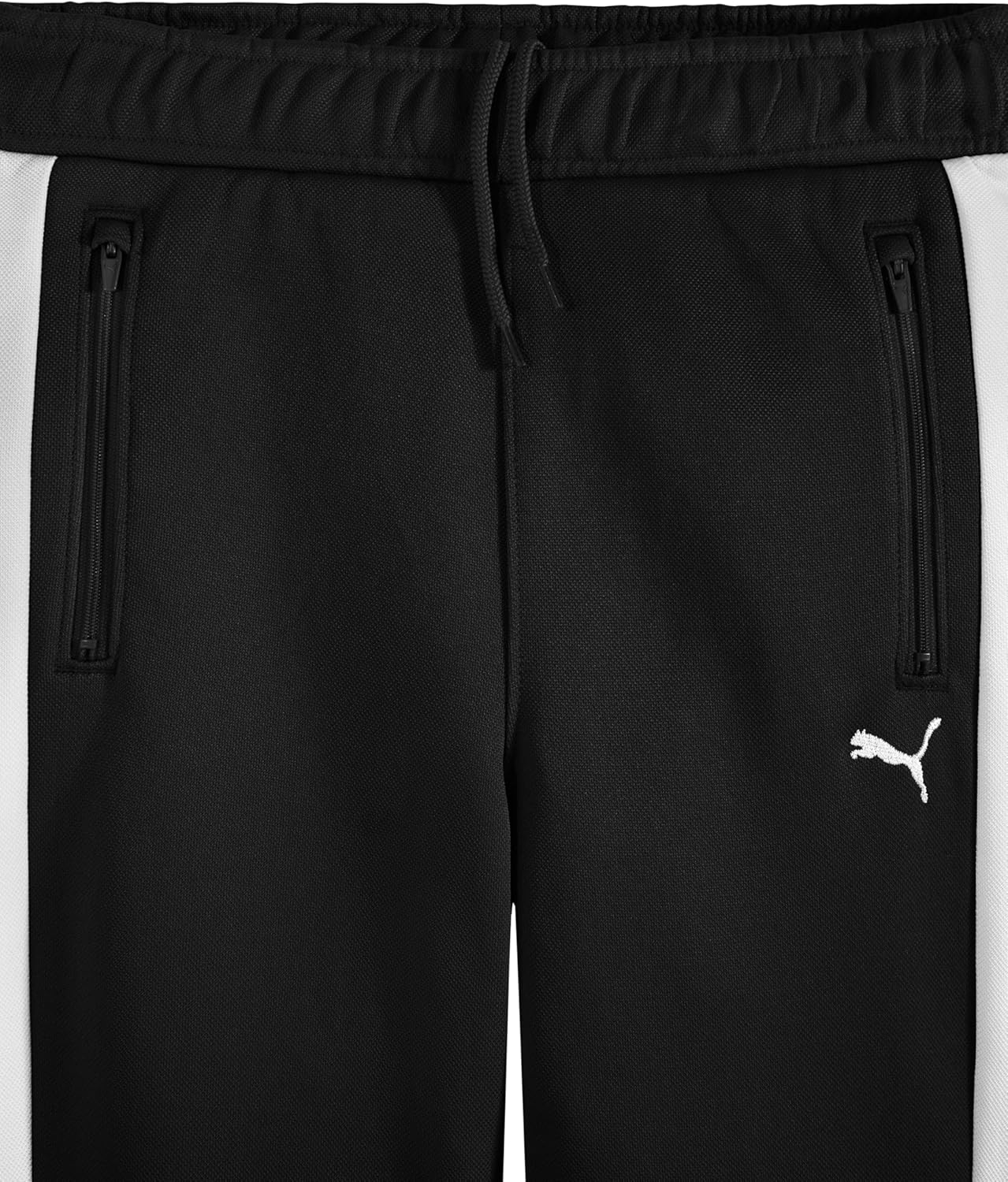 Puma Boys T7 Foundations Classic Track Jogger, Pull on Pant, Drawcord Closure