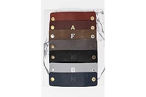 Northwind Leather Napkin Ring Set - Table Decor