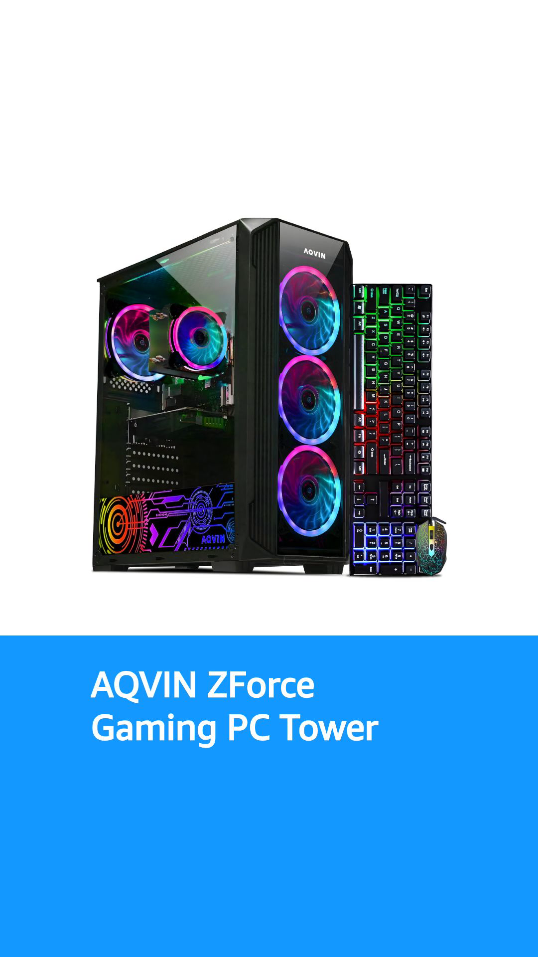 Gaming Computer Tower Desktop PC | Intel i5 8th gen Processor up