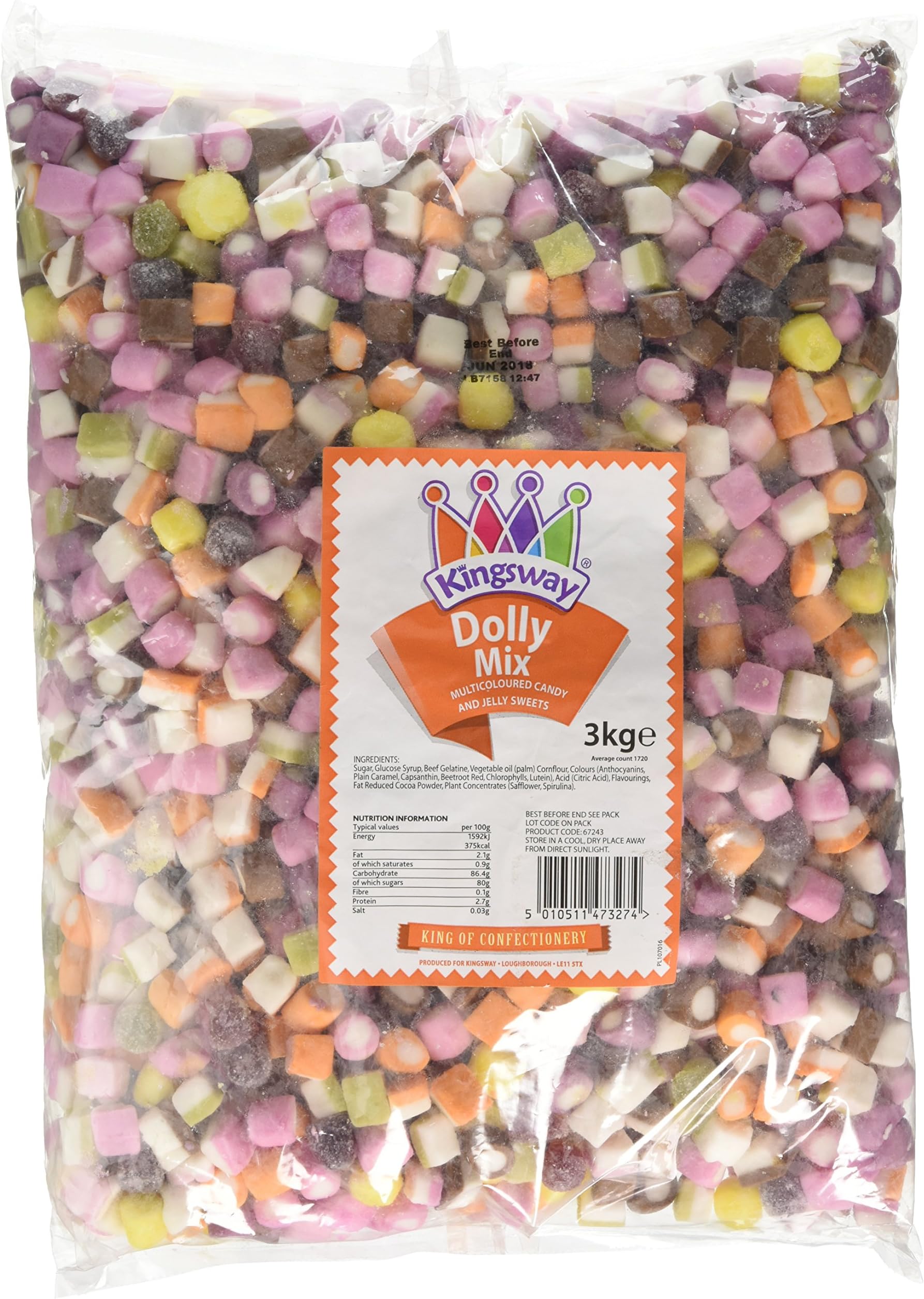 Barratt Dolly Mixture (3kg Bag)