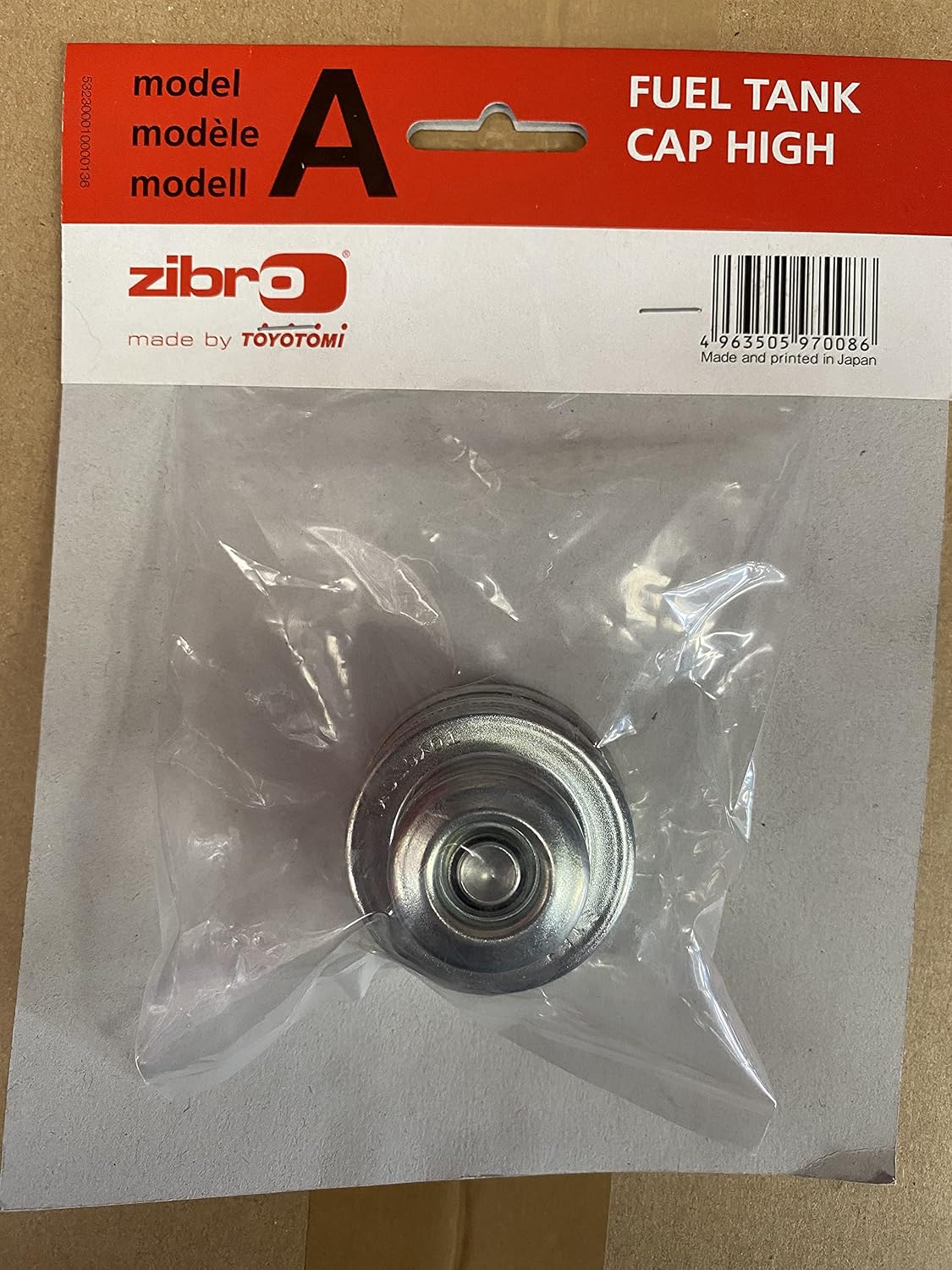 Original Zibro Tank Cap High Model RS-29, FF-55T, RS-240, RS-24,RS-30,RS-270, RS-220, RS-300, LC-30, RCA-2800