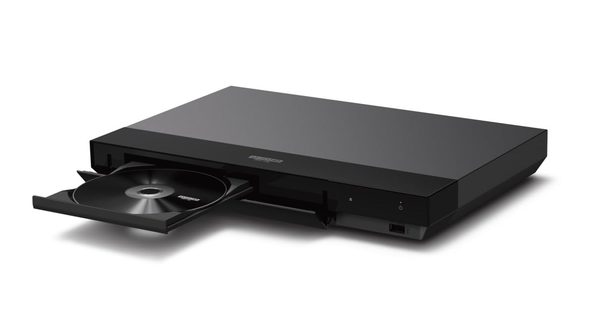 Sony Reproductor de BLU-Ray UBP-X700 4K Ultra HD: Audio de Alta resolución, HDR10, Dolby Vision, BT.2020, Conversión Ascendente Avanzada, Reproductor Universal, HDMI y SPDIF coaxial, Fácil de Usar
