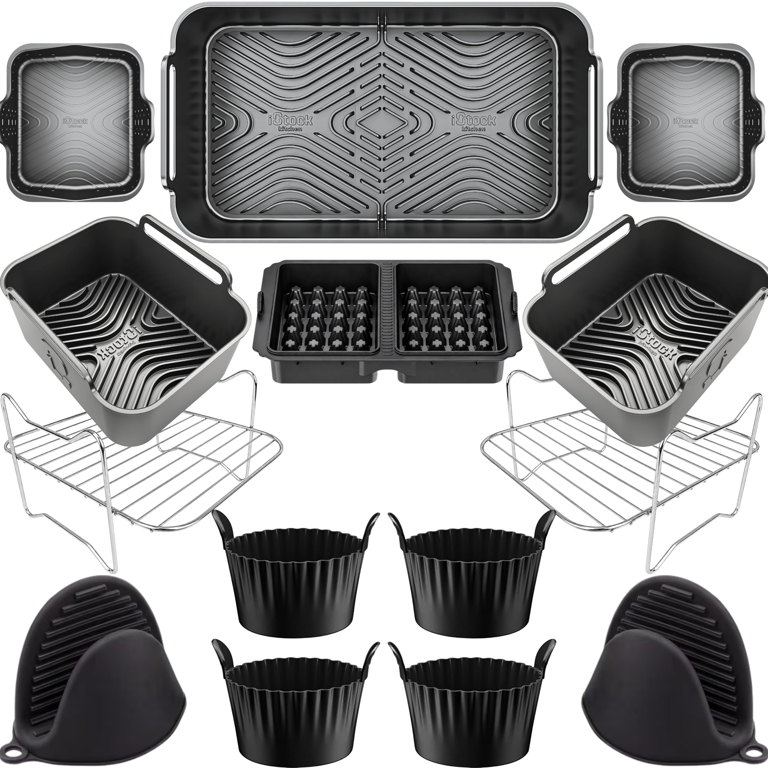 AirFlow Pro™ for Ninja AF500UK Accessories | Complete Set, 15 Pieces