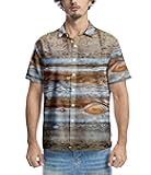 Geek Nerdy Funny Shirts Hawaiian Shirts for Men-Men's Novelty Printed Button Up Shirt