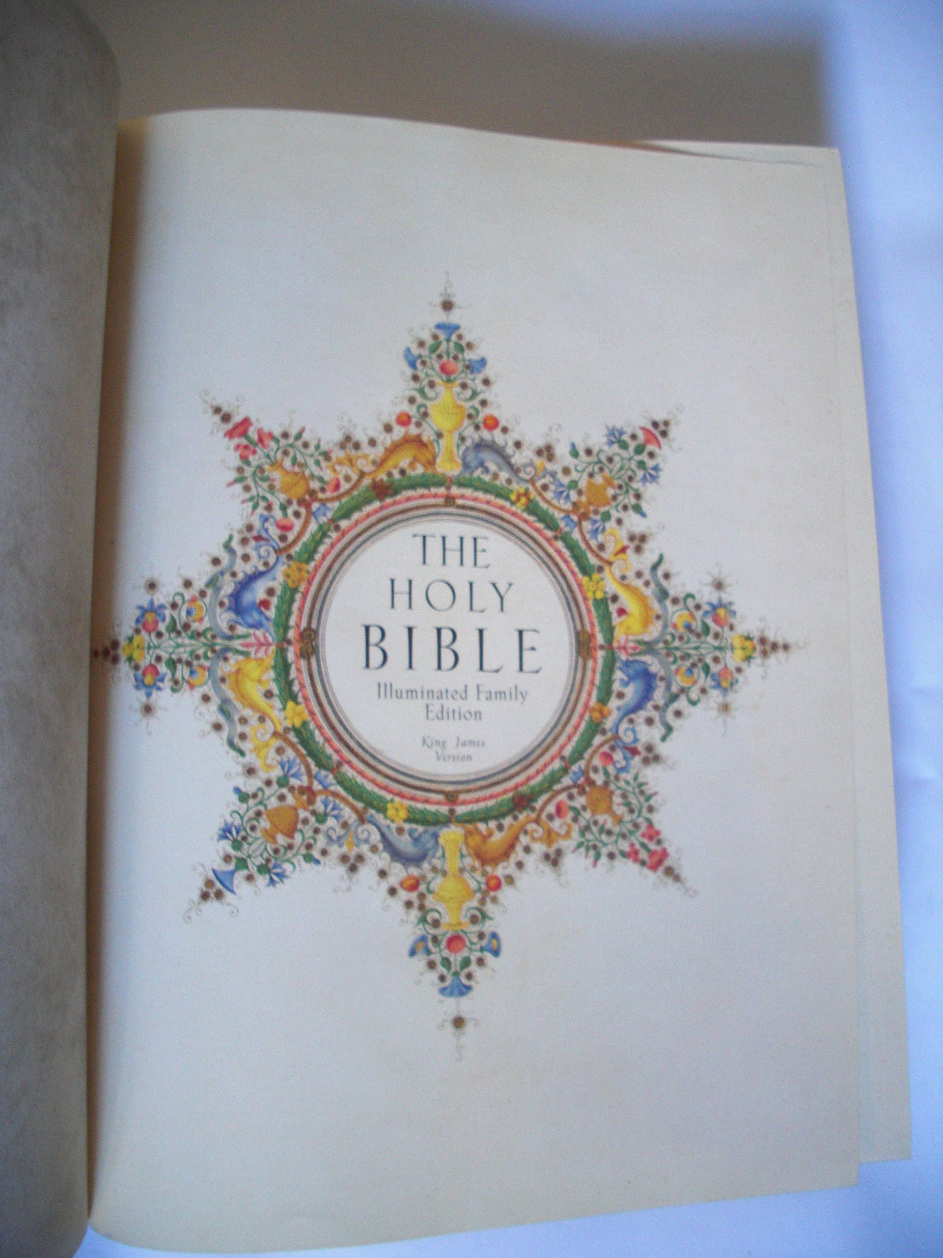 The Holy Bible: Illuminated Family Edition, King James Version, Burgundy - Image 4