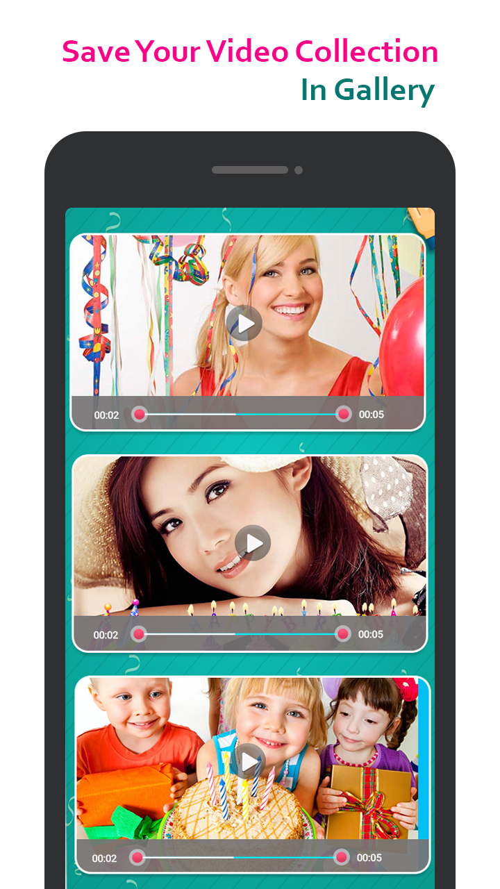 Birthday Card Maker & Birthday Video Maker App App on Amazon Appstore