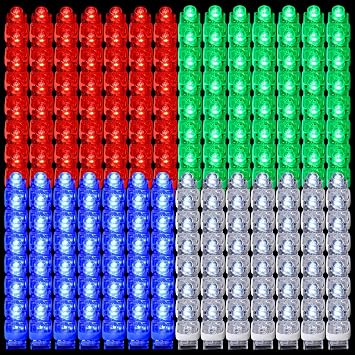 Hortsun 200 Pcs LED Finger Lights Party Favors, Multicolor