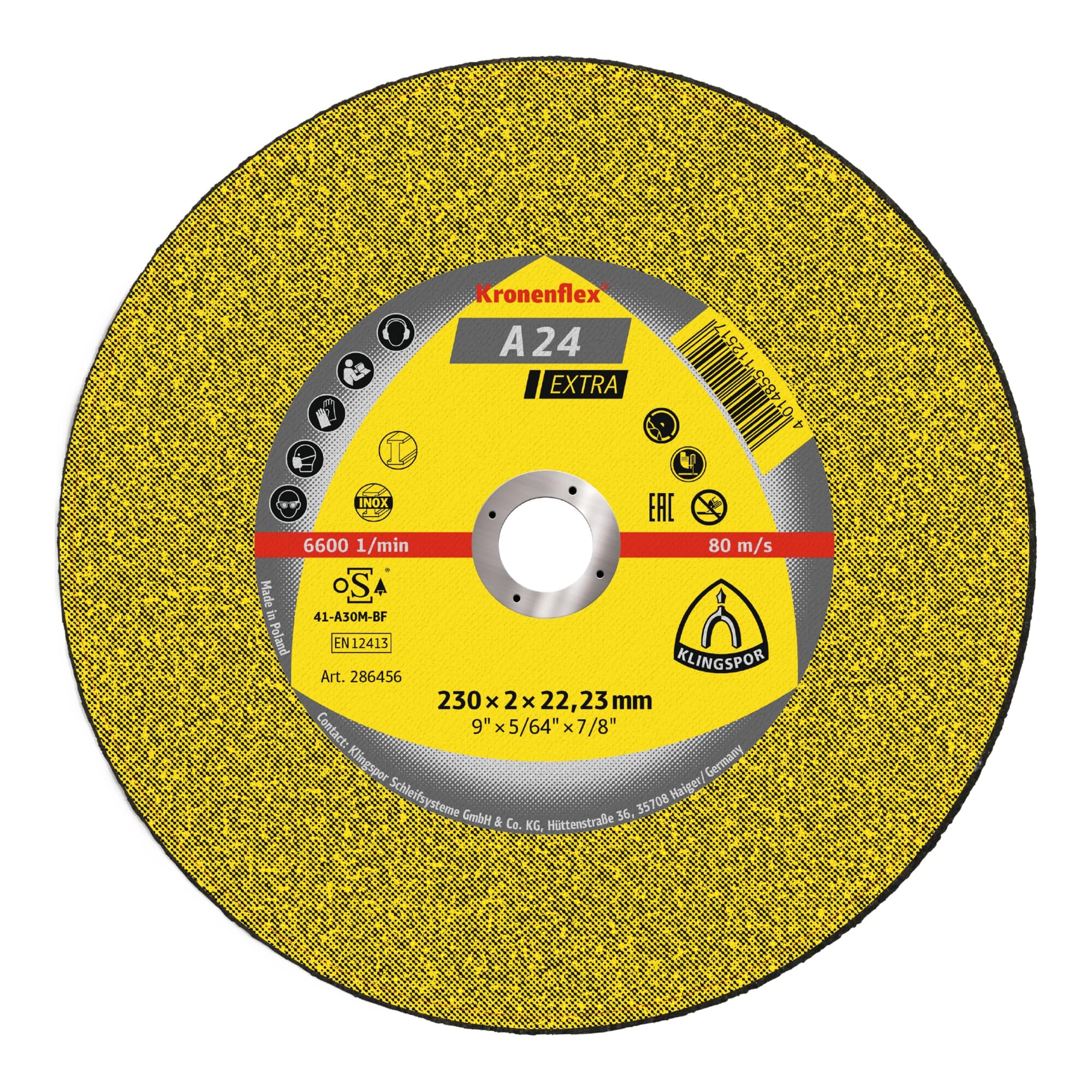 A 24 EX - Disco de tronzar metal