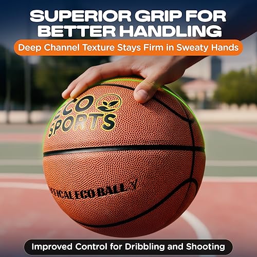 Miniatura 3 de Eco Sports Balones de baloncesto para interiores - Mejor para el planeta