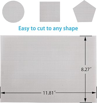 SOTEE 4 Pack - 304 Stainless Steel Woven Wire Mesh Screen, Air Vent Mesh, 11.8 X 8.27(300 x 210mm 1mm Hole 20 Mesh, DIY Project, Easy to Cut and Resistant to Rust