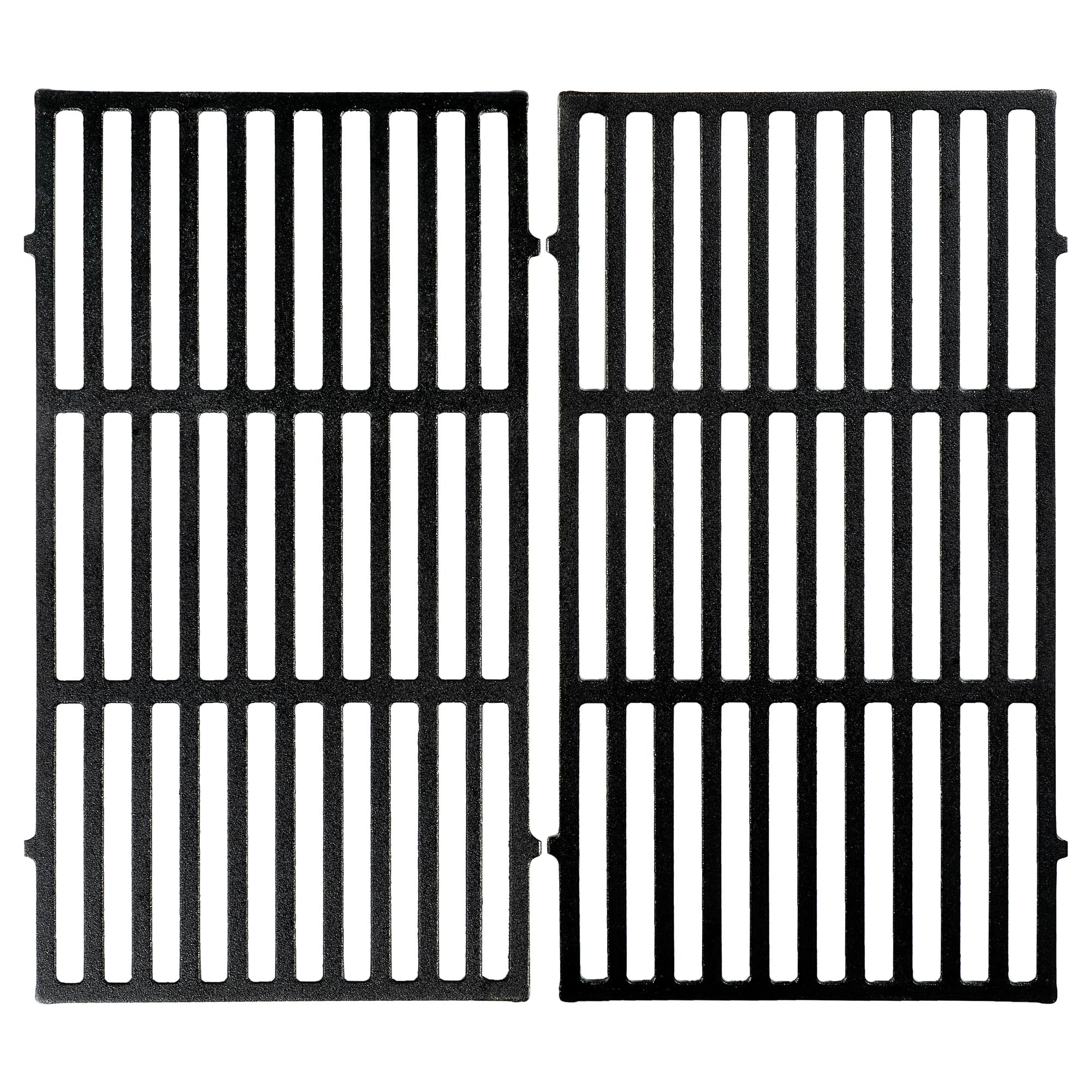 BBQ-TORO Griglia per Barbecue in ghisa 26 x 44,5 cm 2 Pezzi Set