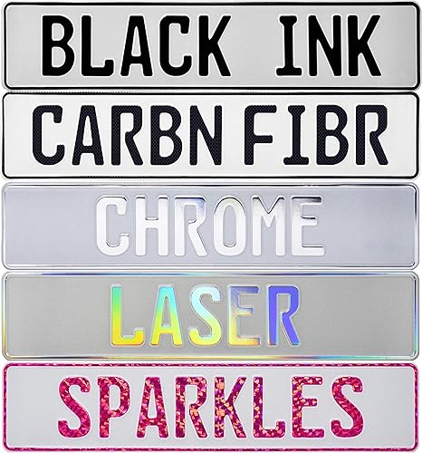 Miniatura 3 de Gran Bretaña Placa de matrícula personalizada (placa)