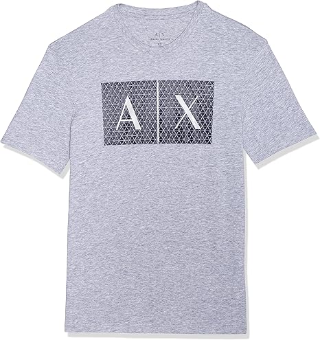 AX Armani Exchange Men's Crew Neck Logo Tee