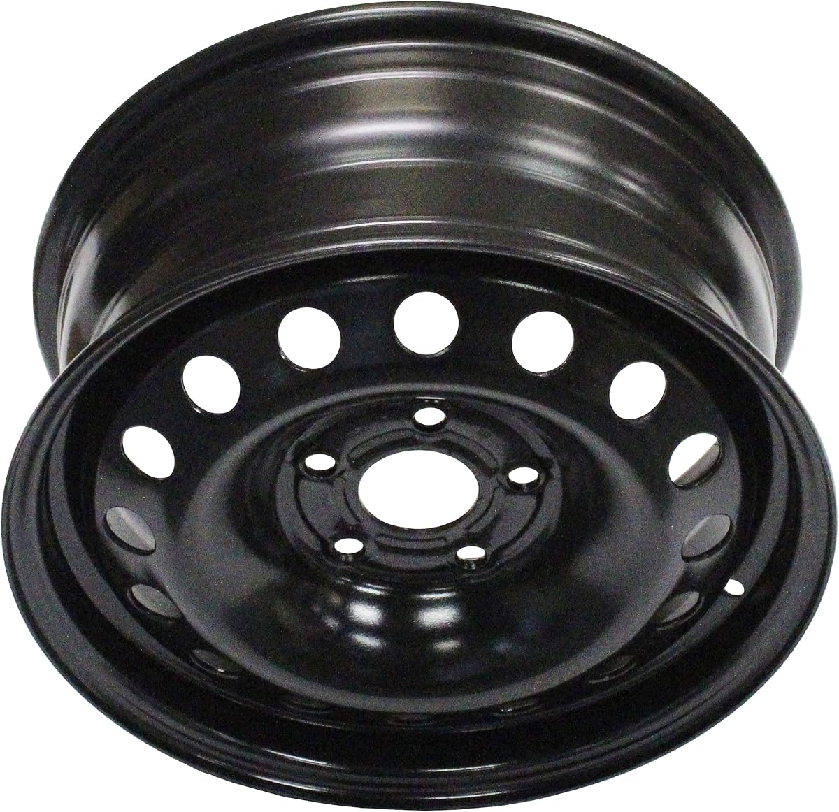 Dorman 939-106 16 X 6.5 in. Steel Wheel | Fits Select Honda Models, Black
