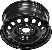 Dorman 939-106 Black Replacement Wheel for 2006-2007 Honda Civic - Direct Fit, Tested OE Quality