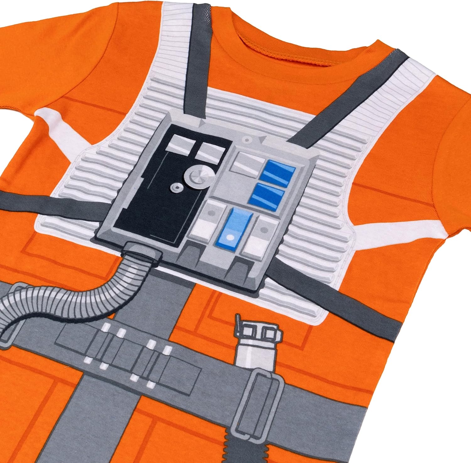 STAR WARS Boys' 2-piece Snug-fit Cotton Matching Short-Sleeve Pajama Set, Soft & Cute for Kids - Image 2