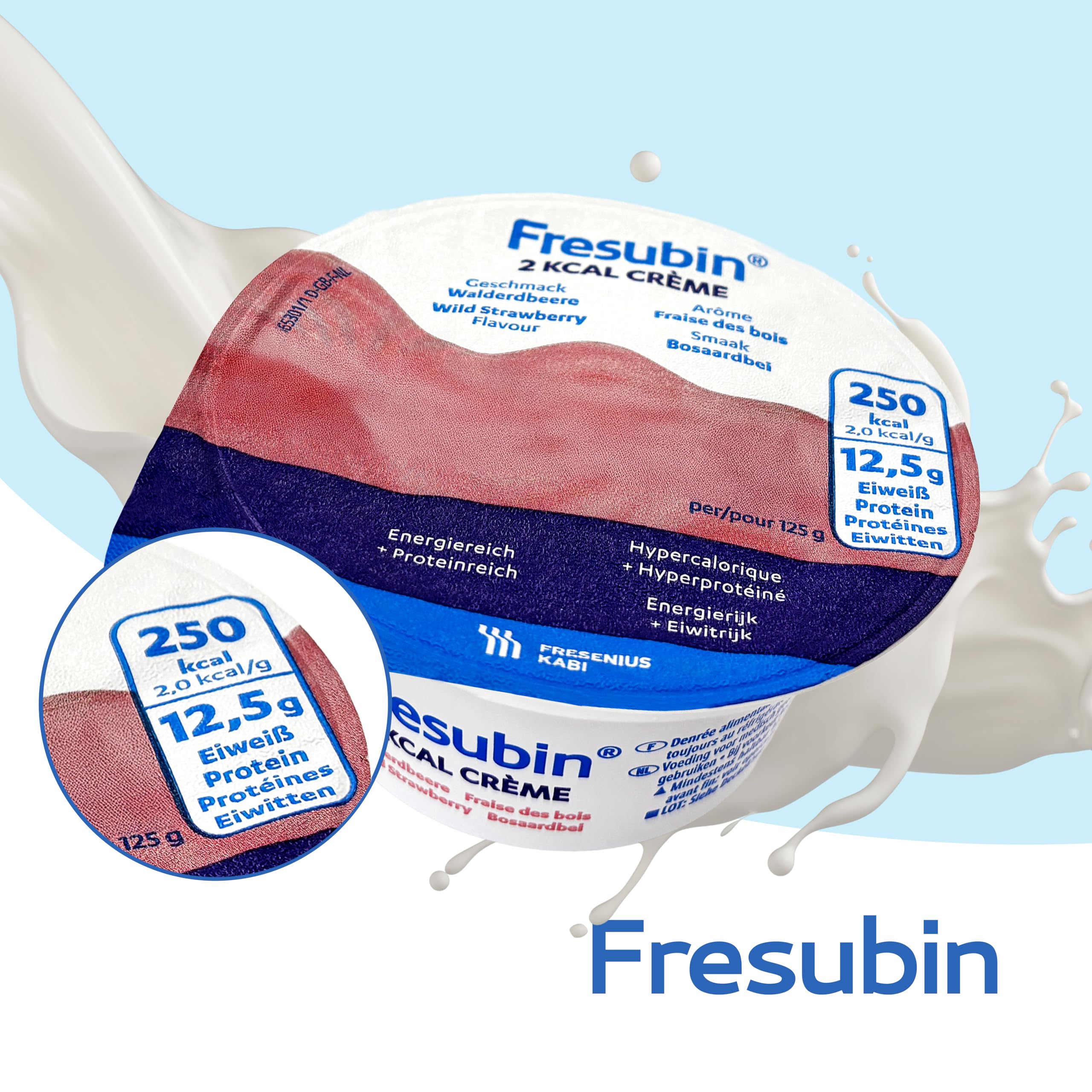 Fresubin 2 kcal Creme Walderdbeere im Becher,3000g