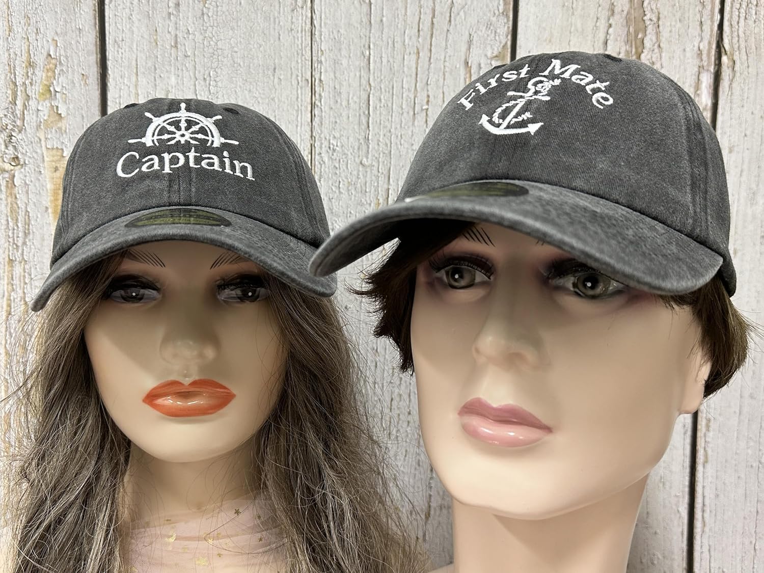 Embroidered Captain & First Mate Hats - Image 6