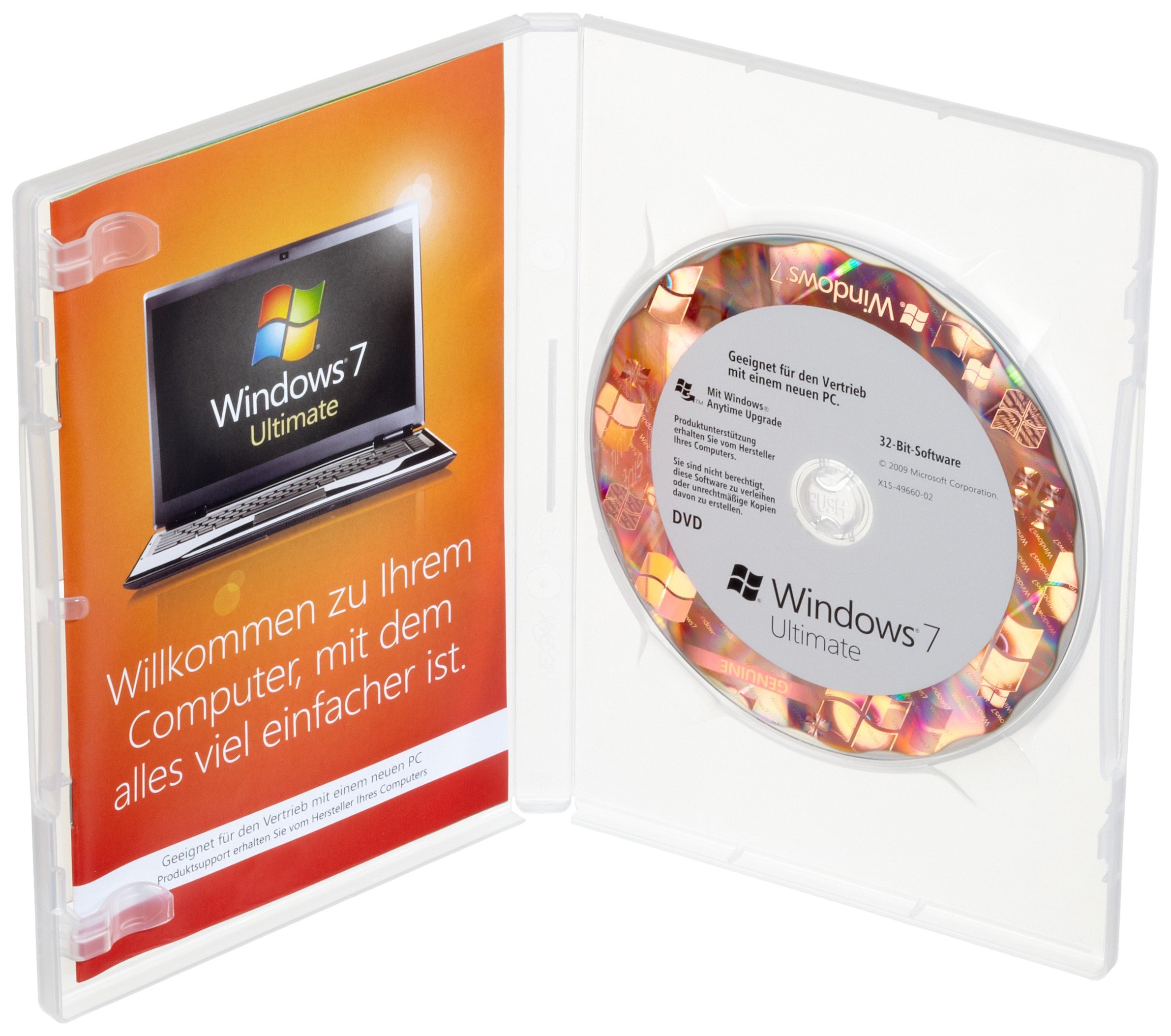 Microsoft Oem-Win Ultimate 7 32-Bit Ted 1Pk