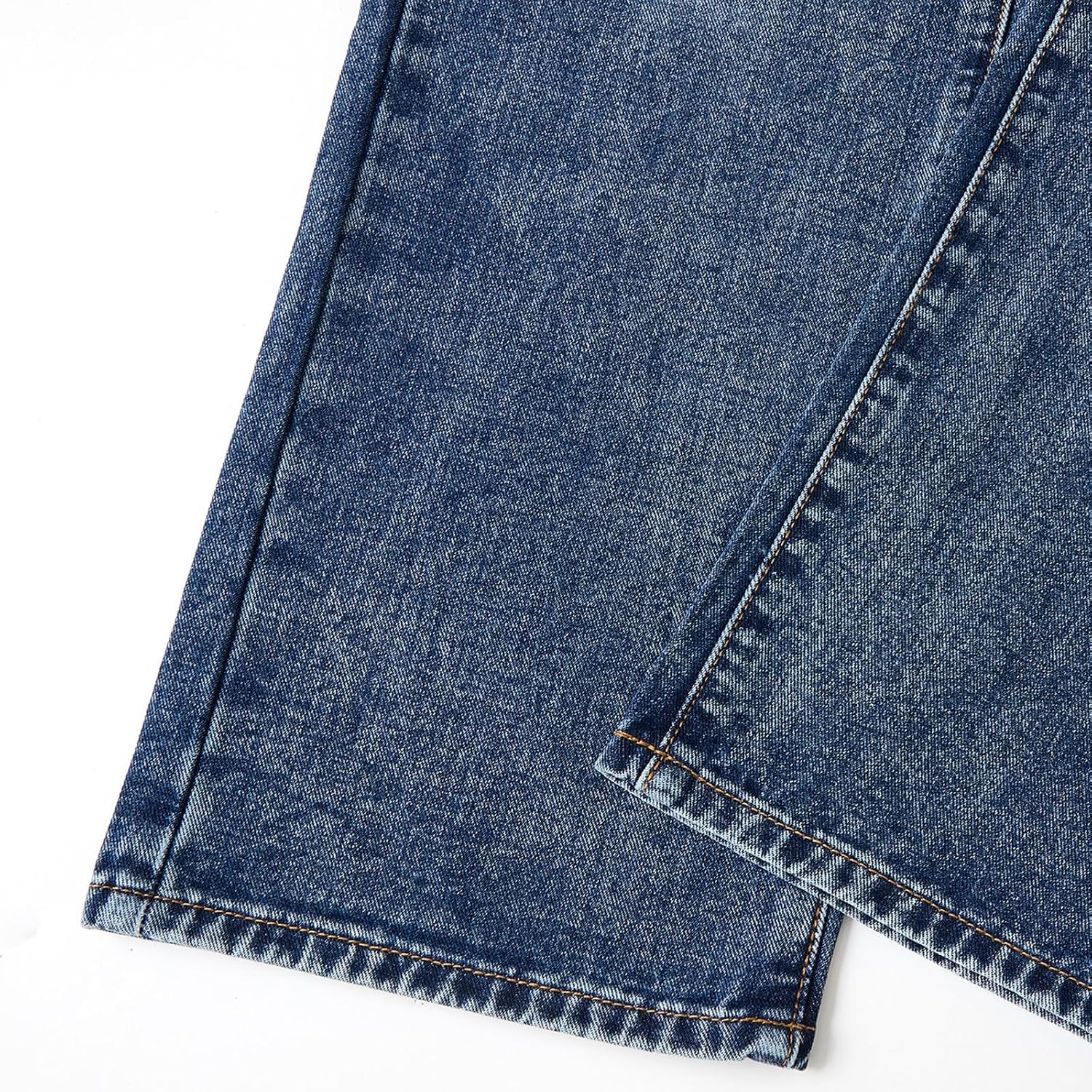 Girls Baggy Jeans Teen Wide Leg High Waist Trendy Y2k Stretchy Denim Pants Casual Basic Long Trousers with Pockets