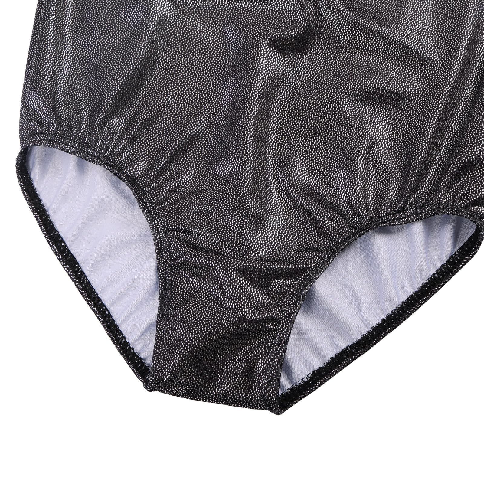 Niña Maillots de Gimnasia Mangas Largas con Lentejuelas en Tul — view 22