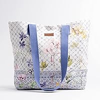 Vista 230 de Maison d' Hermine Bolsa de lona para mujer, bolsa de lona de algodón reutilizable para el hombro, bolsas de comestibles a granel con asa para 01