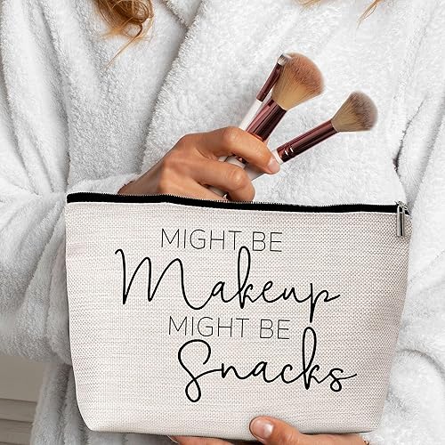 Miniatura 4 de GREOXG Bolsa de maquillaje de regalo para mujeres que lo tienen todo, podría ser maquillaje, bolsa de cosméticos de viaje, regalos de amistad para