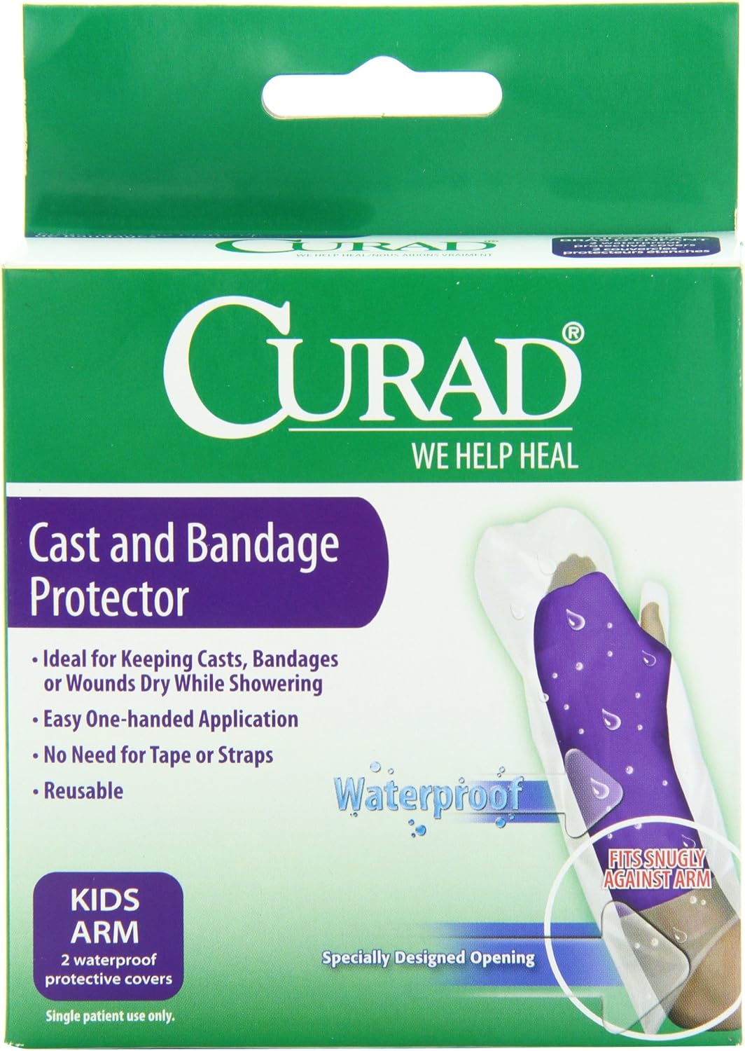 Curad Cast Protector Kid's Arm, 2 Count Amazon.ca Health & Personal Care