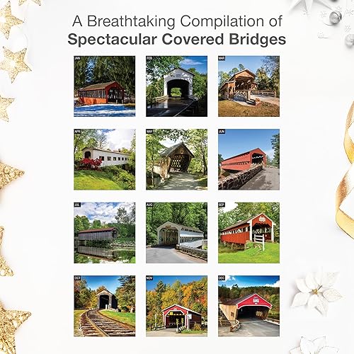 Miniatura 9 de RED EMBER Reflections - Calendario mensual de pared colgante 2024, abierto de 12 x 24 pulgadas, papel grueso y resistente, para regalo, hermoso