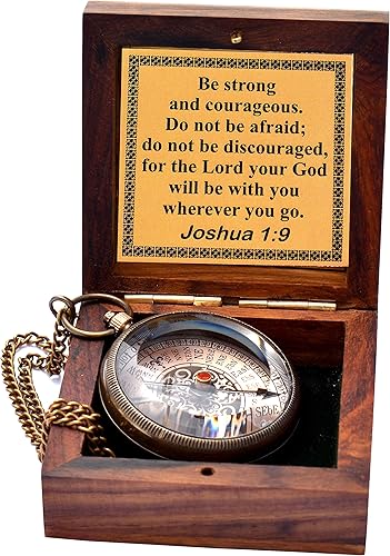 Be Strong and Courageous, Joshua 1:9 - Graduation Gifts For Him