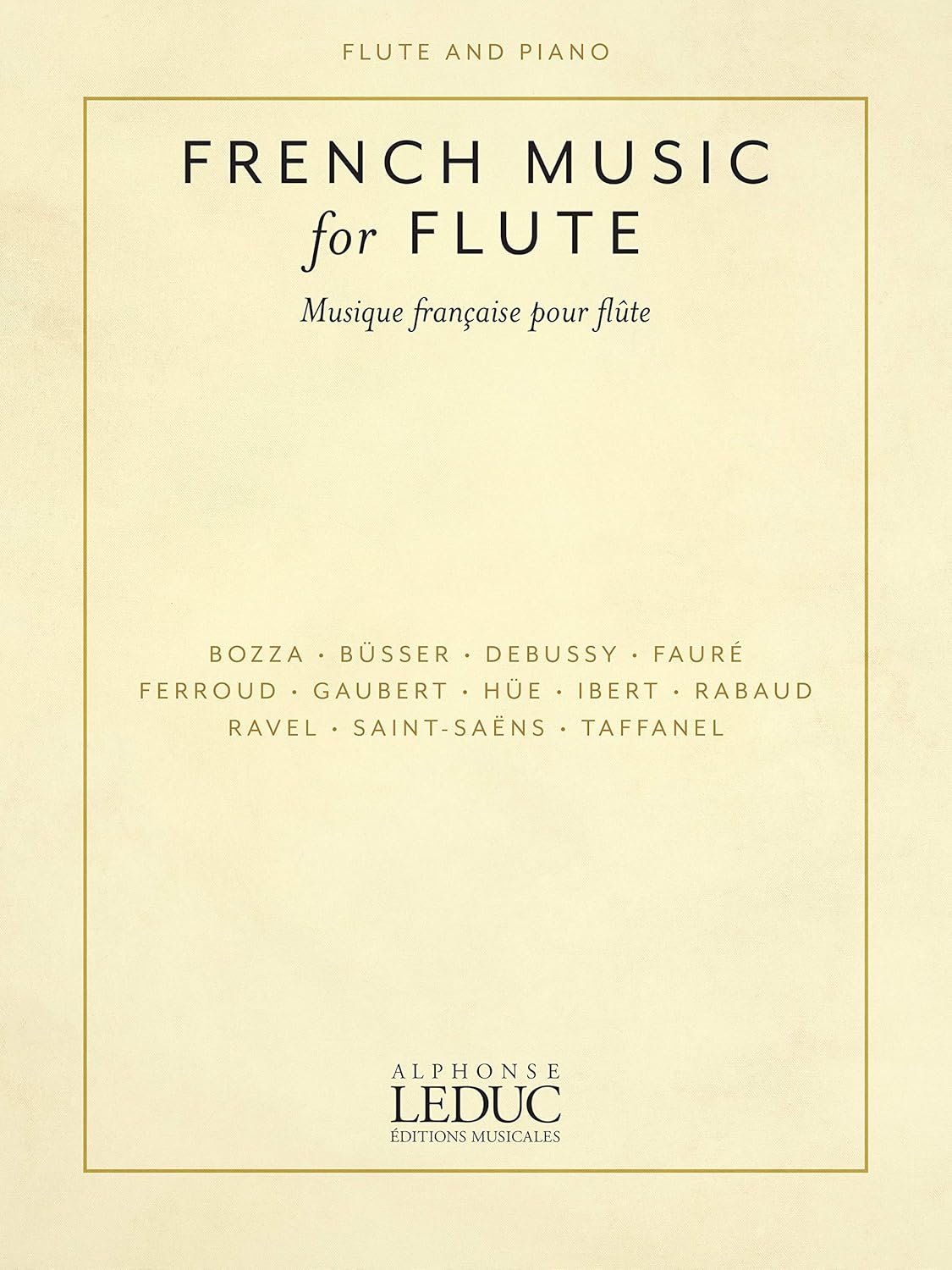 French Music For Flute with Piano: Clarinet and Piano      [Print Replica] Kindle Edition