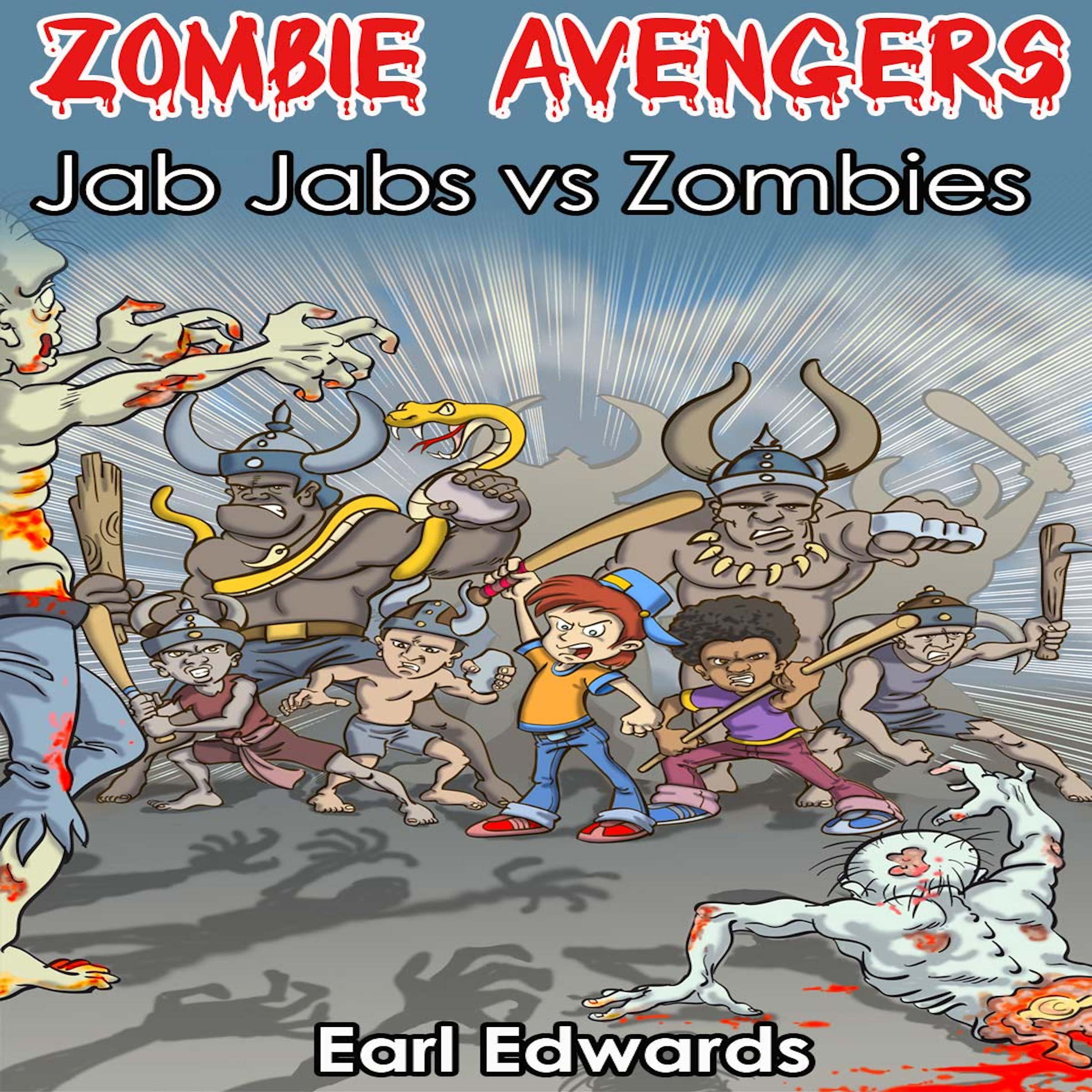 Cover art for Zombie Avengers