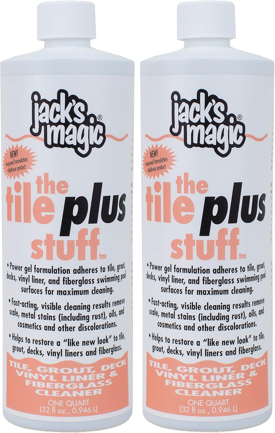 Jack's Magic The Tile Plus Stuff (1 qt) (2 pack)