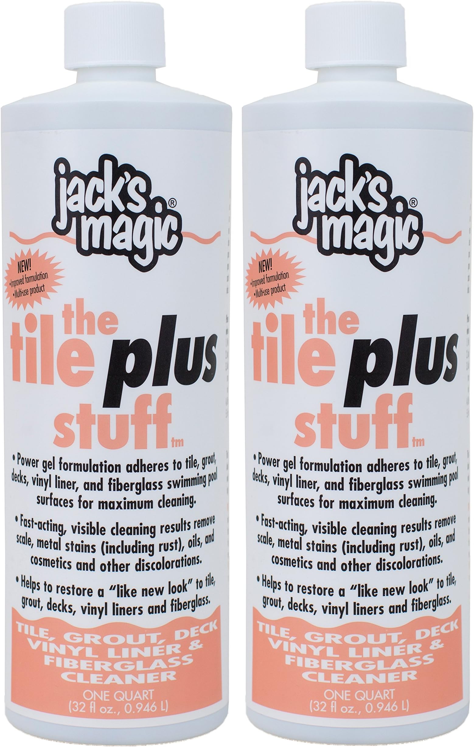 Jack's Magic The Tile Plus Stuff (1 qt) (2 pack)