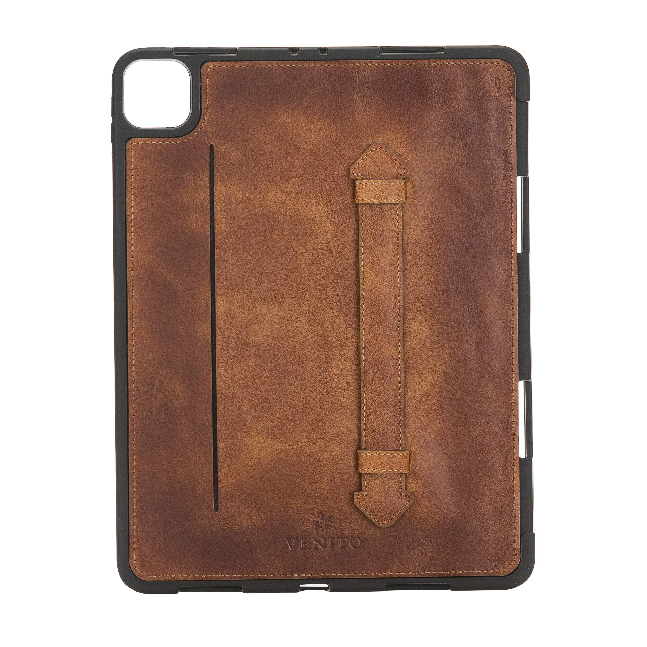 Venito Lecce Leather Wallet Case Compatible with iPad Pro 11 (3rd Generation, 2021 and 2nd Generatio