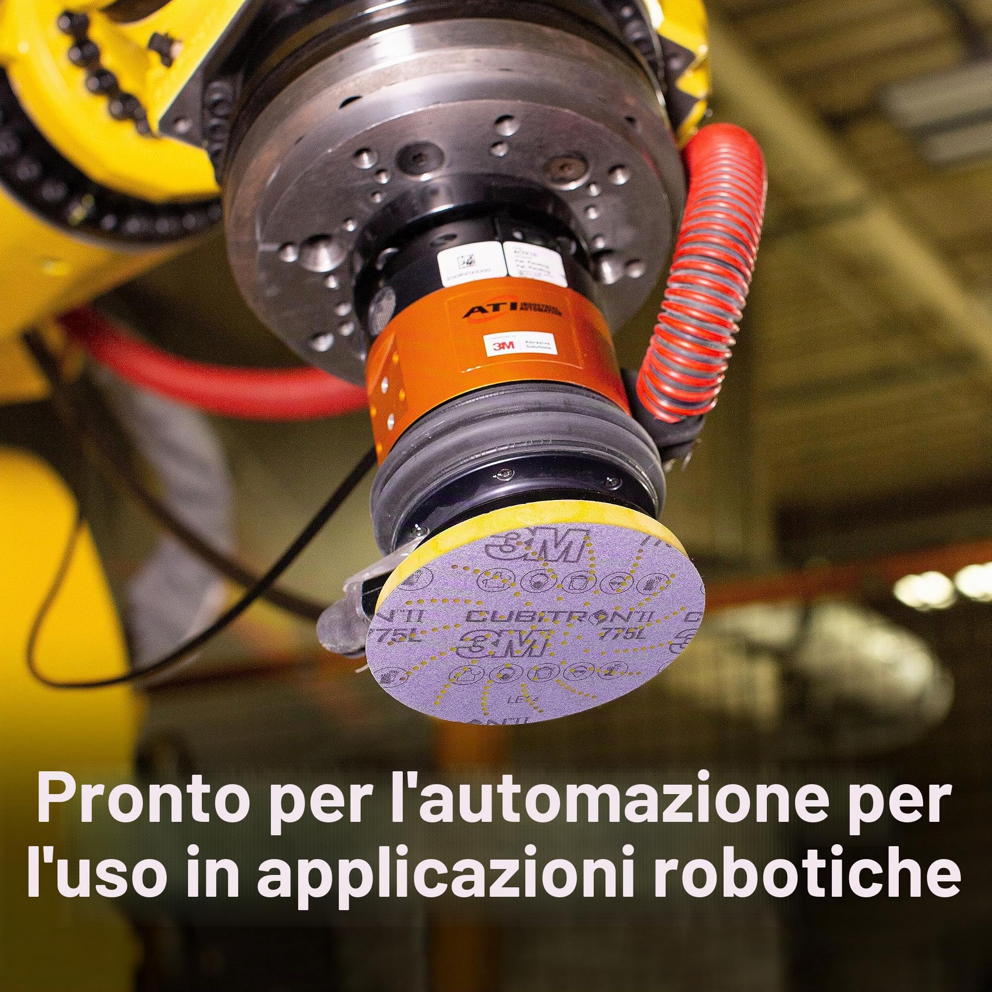 3M Cubitron il Disco con Supporto in Film 775L, 127 mm, 320+, Sabbia Pulita, 50 Dischi per Confezione
