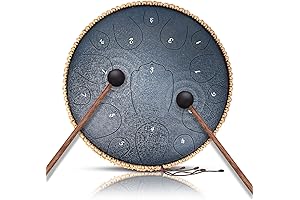 Soul Calming Steel Tongue Drum 14 Inches