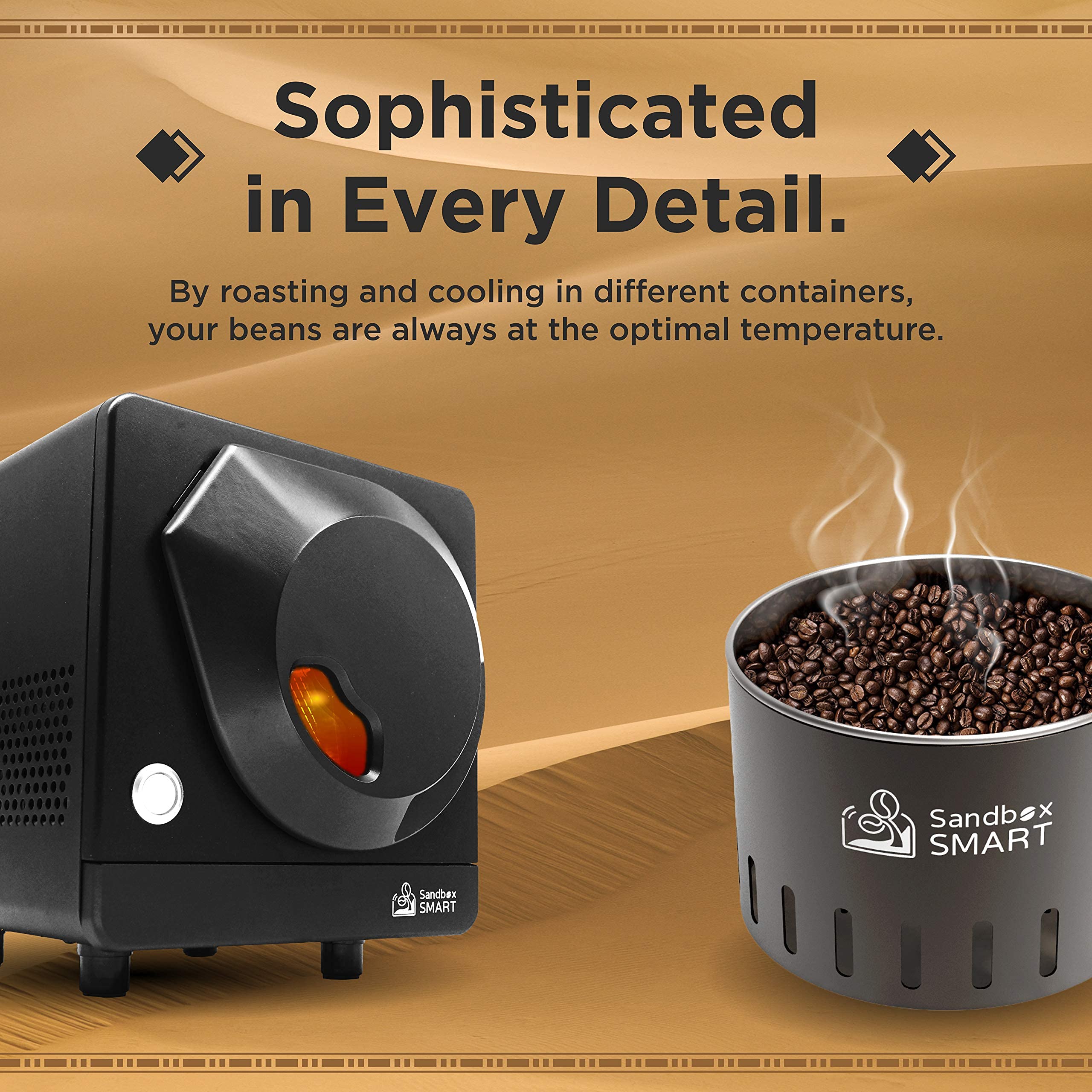 Amazon.com: Sandbox Smart R1 Home Coffee Roaster pack of Cooling