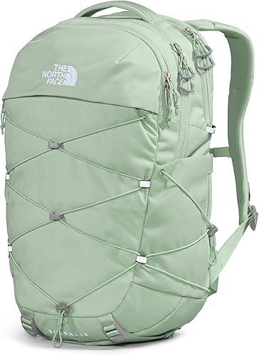 Miniatura 7 de THE NORTH FACE Mochila para laptop Borealis Commuter para mujer, Nuevo Verde TopoRosa Sombría, Classic